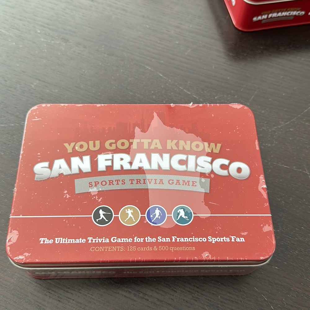 Sports trivia game San Francisco